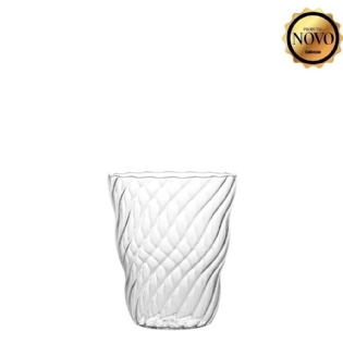 Box 6 Unidades - Copo de Água soprado ITALESSE Twist Tumbler