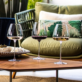 Kit Levíssimas: Taça Sensorial Italesse T-MADE 70 (Uma Peça) + T-MADE 55 (Uma Peça), sopradas à boca e feitas à mão - Kit 2 Unidades