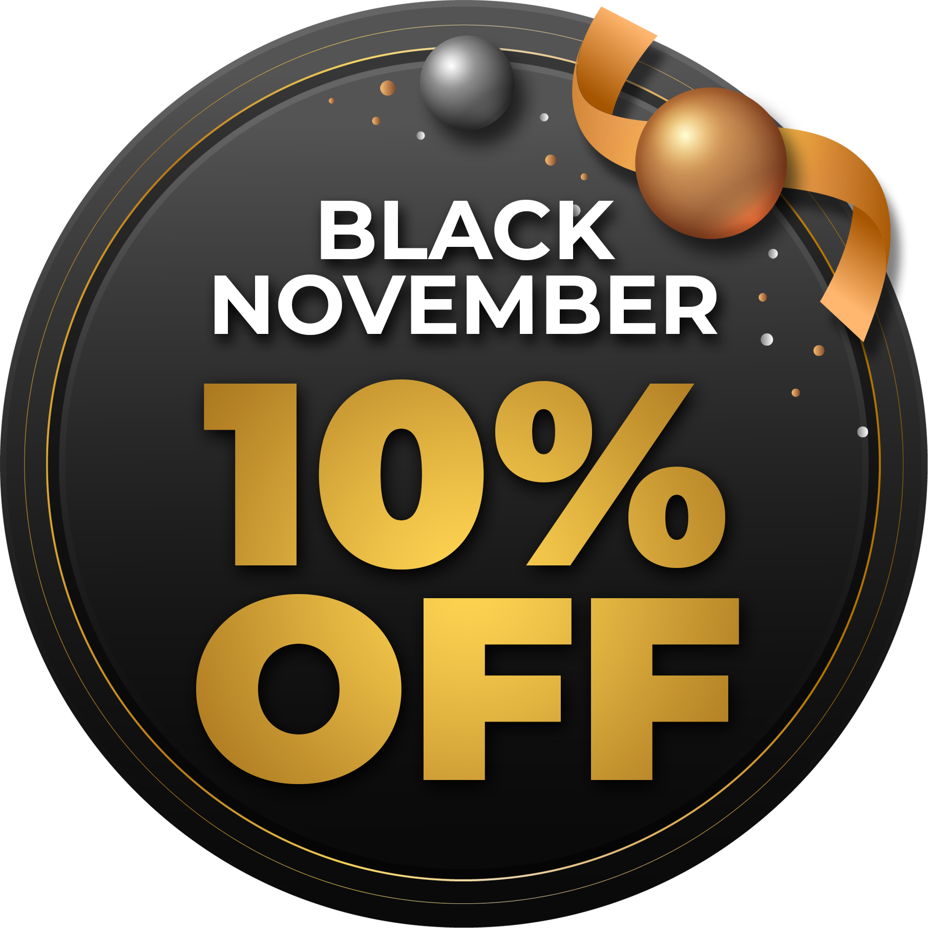 BLACK FRIDAY 2025 10%OFF